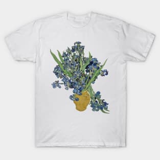 Van Gogh Iris Grunge T-Shirt